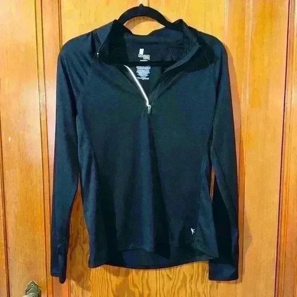 Danskin Black jacket semi fitted as med(8/10) - Picture 1 of 4